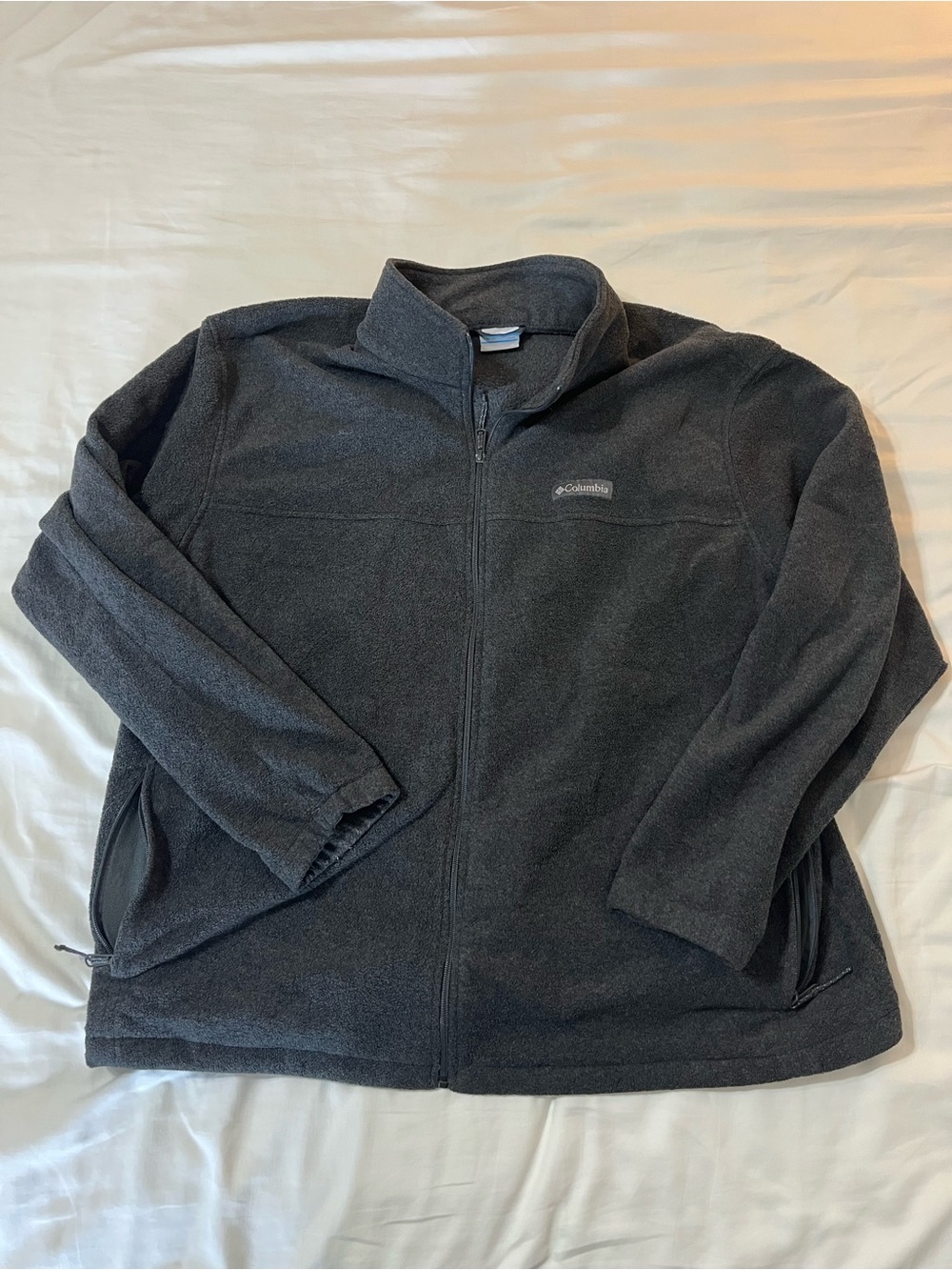 Columbia Men's Dark Gray Full-Zip Performance Fleece Jacket